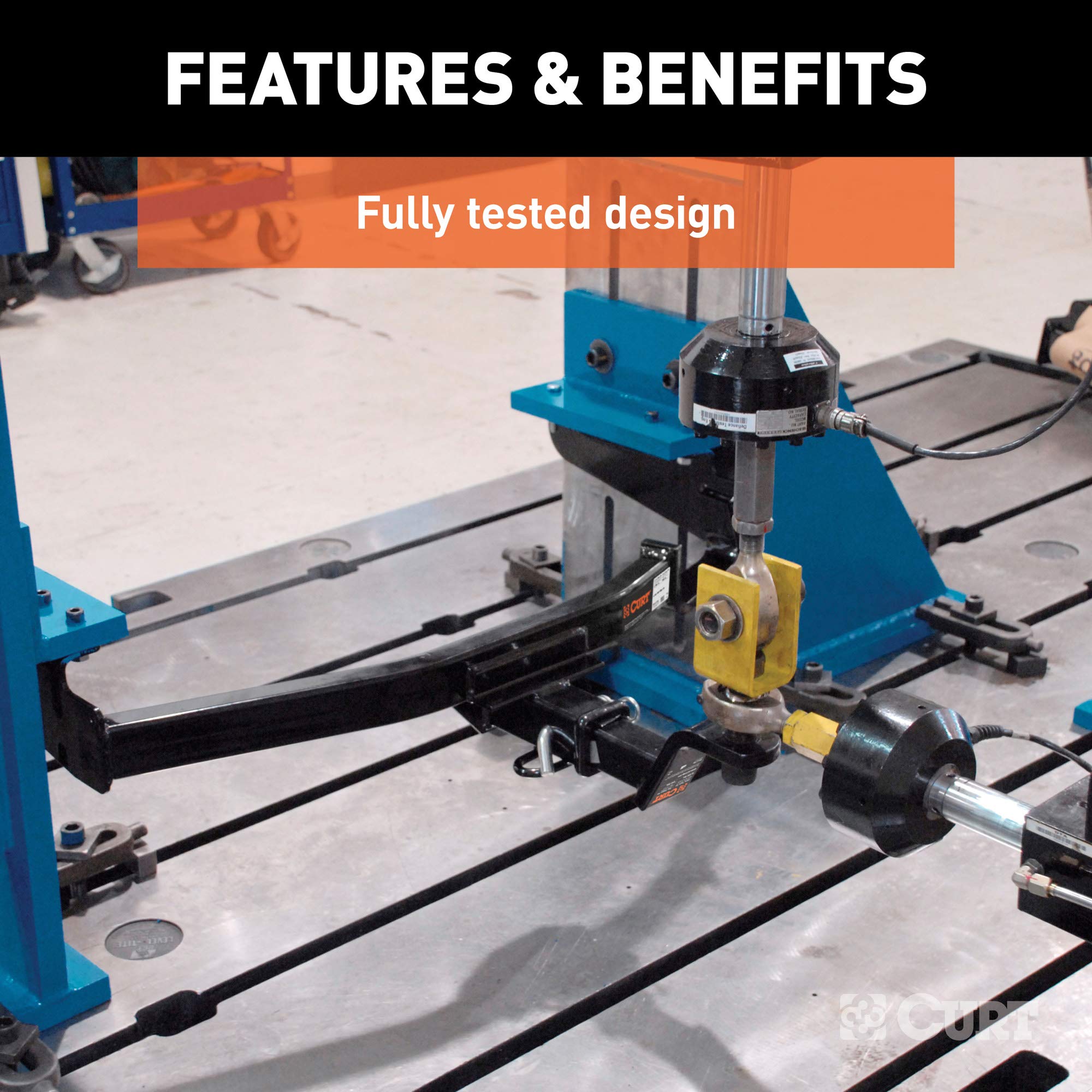 Amazon.co.jp: CURT 13439 クラス3 トレーラーヒッチ 2インチ